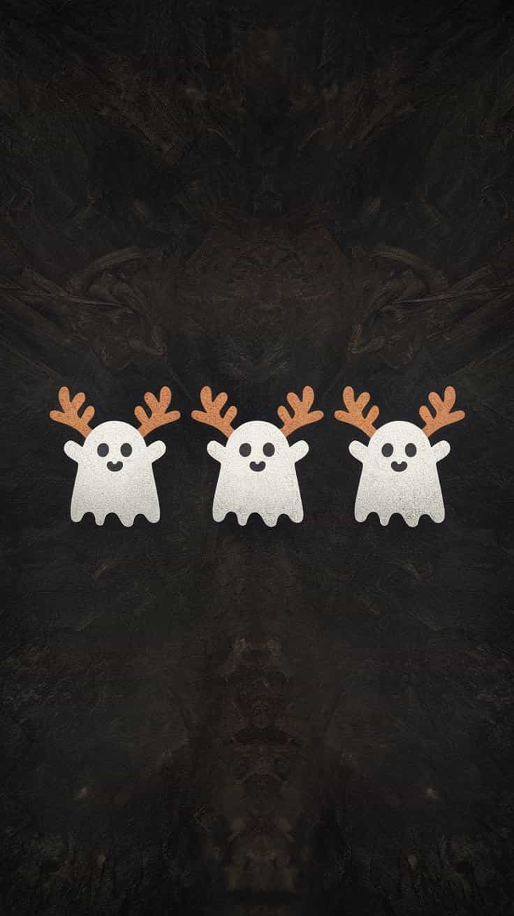 26 Spooky Christmas Phone Wallpapers to Keep the Holidays Eerie