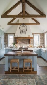 30 Stunning Light Blue Kitchen Ideas To Inspire You