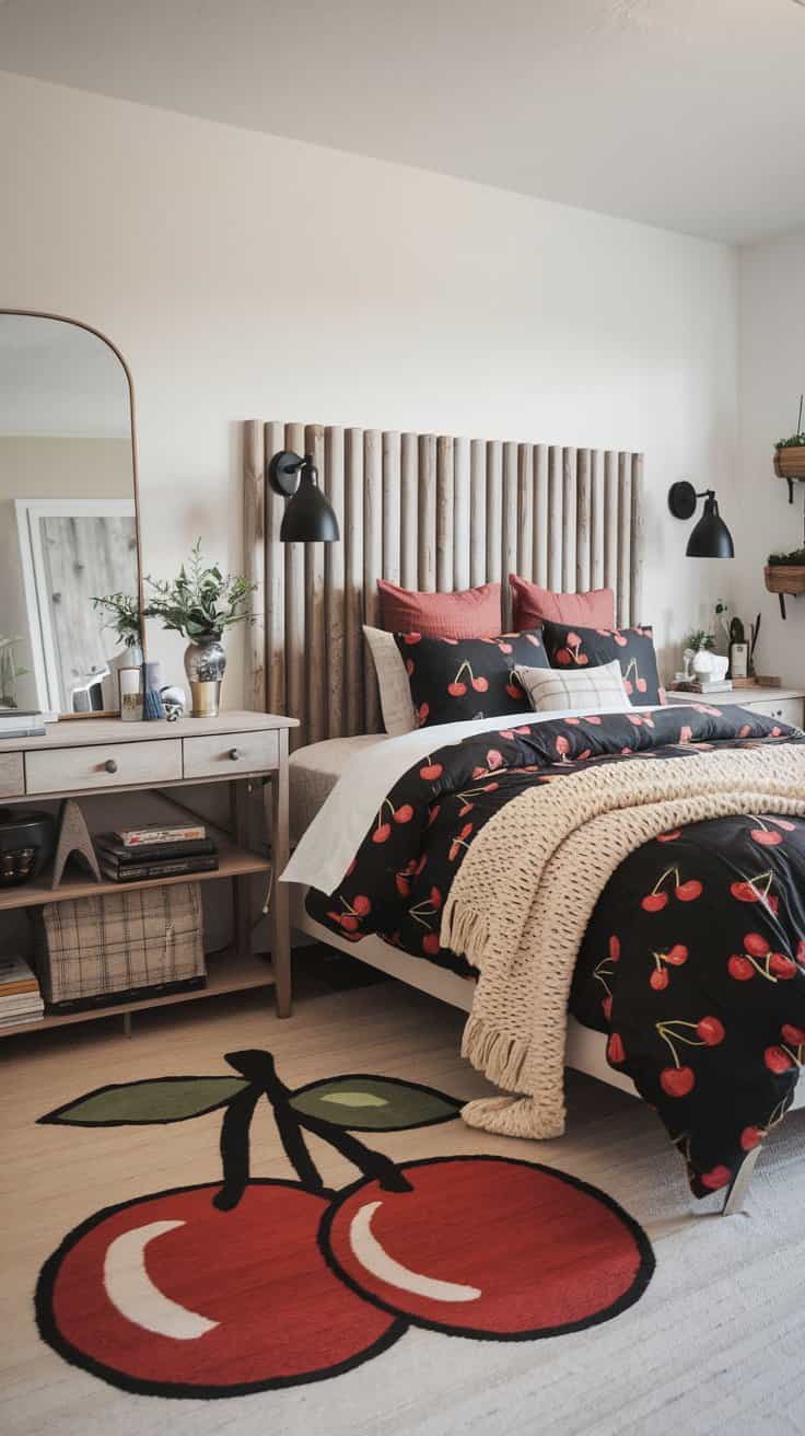 30 Cherry Bedroom Decor Ideas That Work For Adults