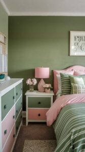 42 Green and Pink Bedroom Ideas for Couples