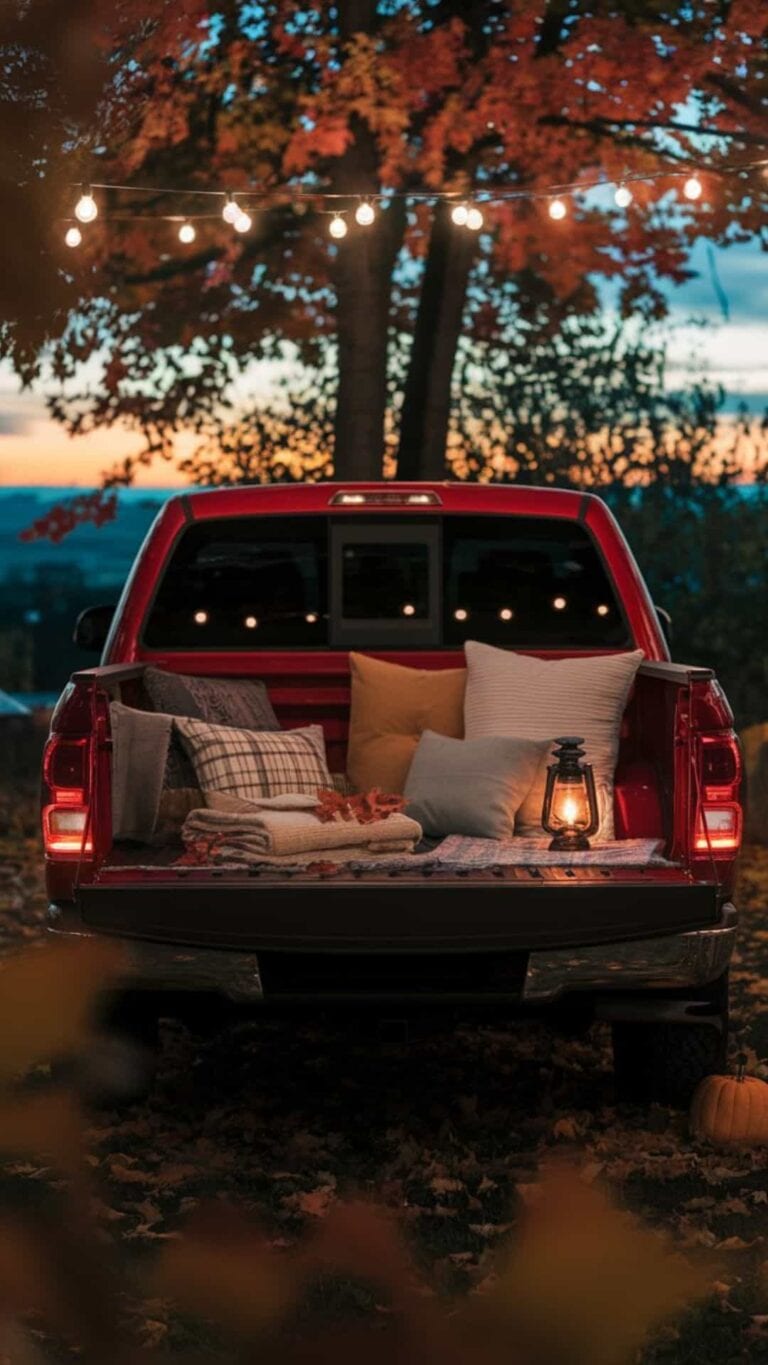 My Tips For The Perfect Date Night in the Bed of a Truck + Checklist