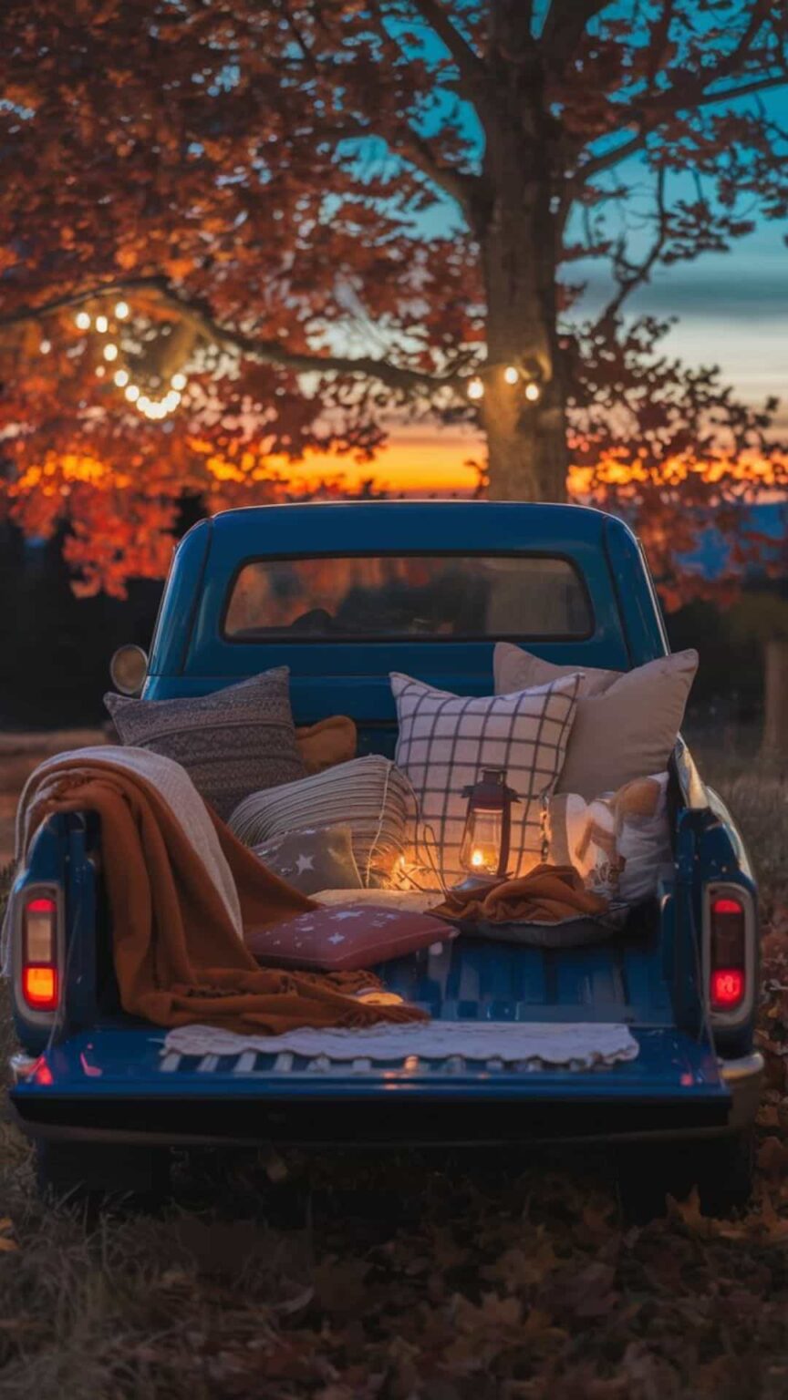 My Tips For The Perfect Date Night in the Bed of a Truck + Checklist