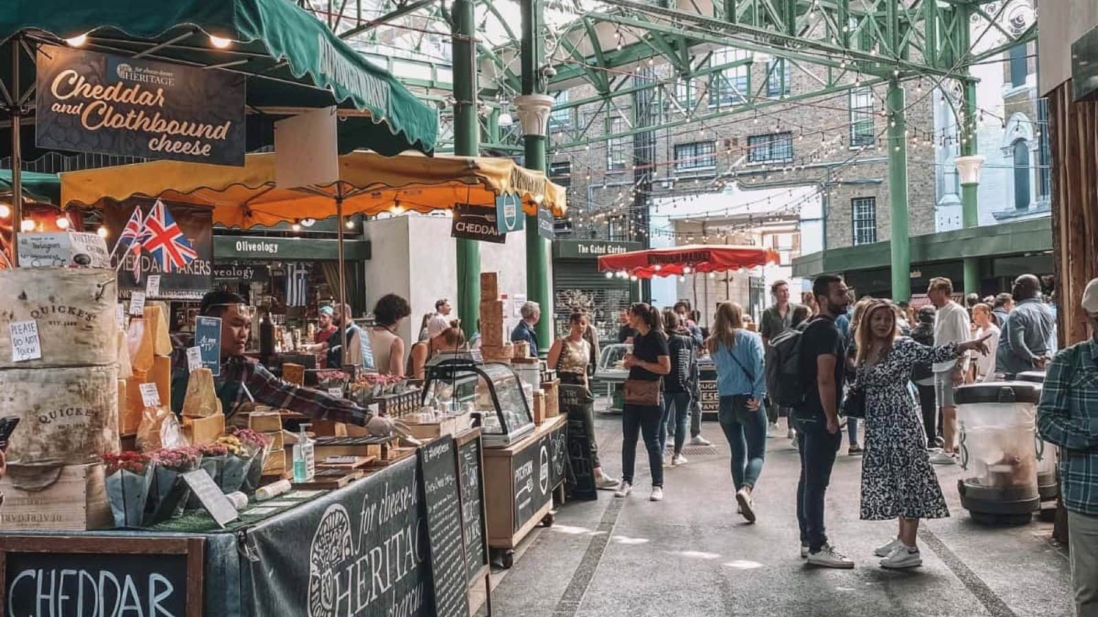 Borough Market in London