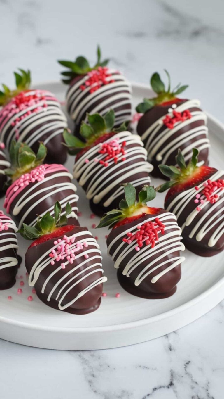 The Best Chocolate-Covered Strawberries Recipe For Valentine’s Day