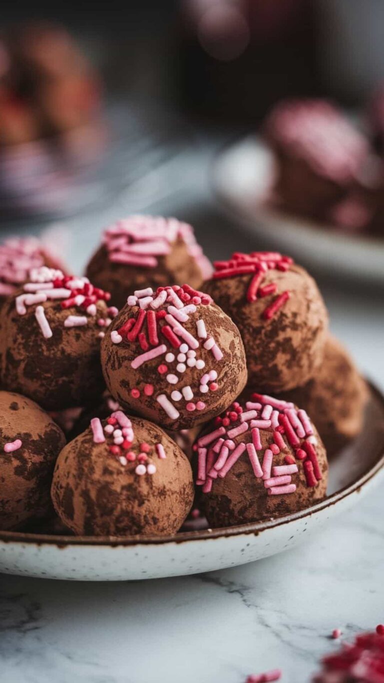 No-Cooking Valentine’s Day Chocolate Truffles