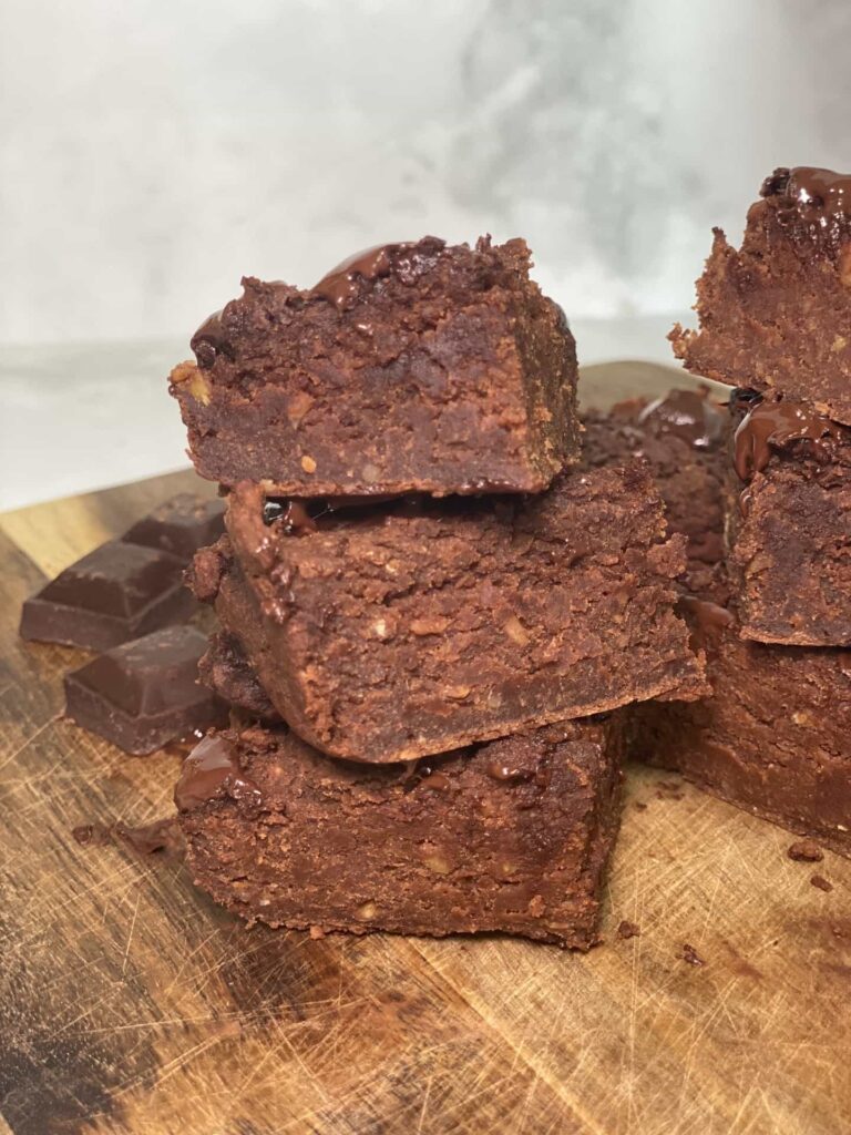 Easy And Quick Chickpea Brownies