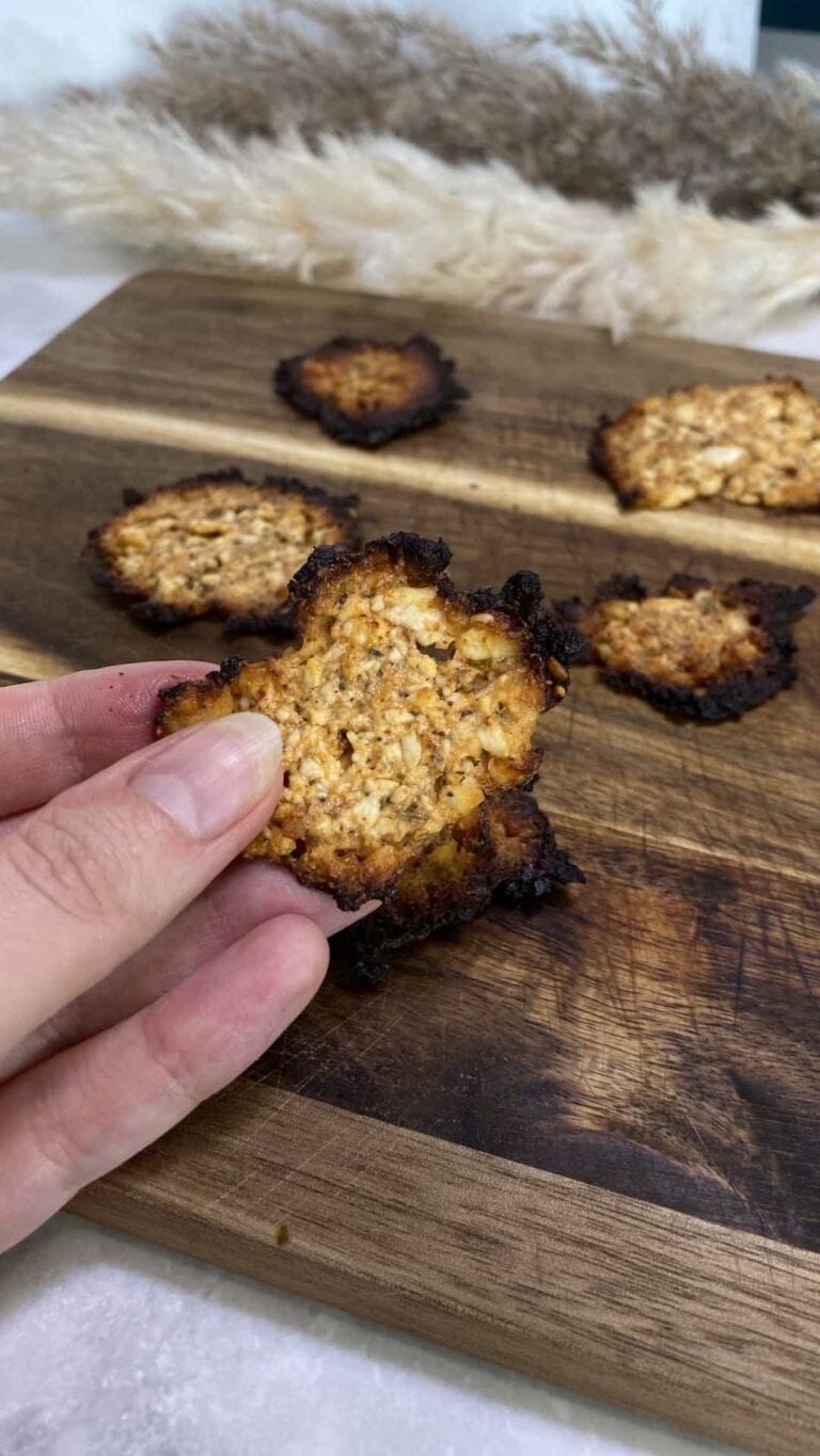 Spicy Cottage Cheese Chips: A High-Protein, Crunchy Snack