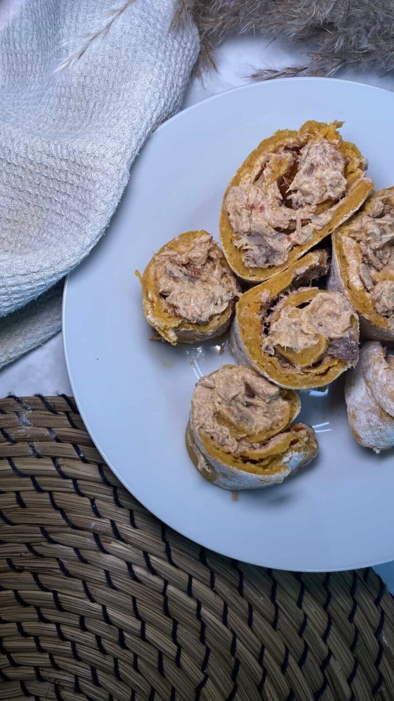 Delicious Sweet Potato Pinwheels