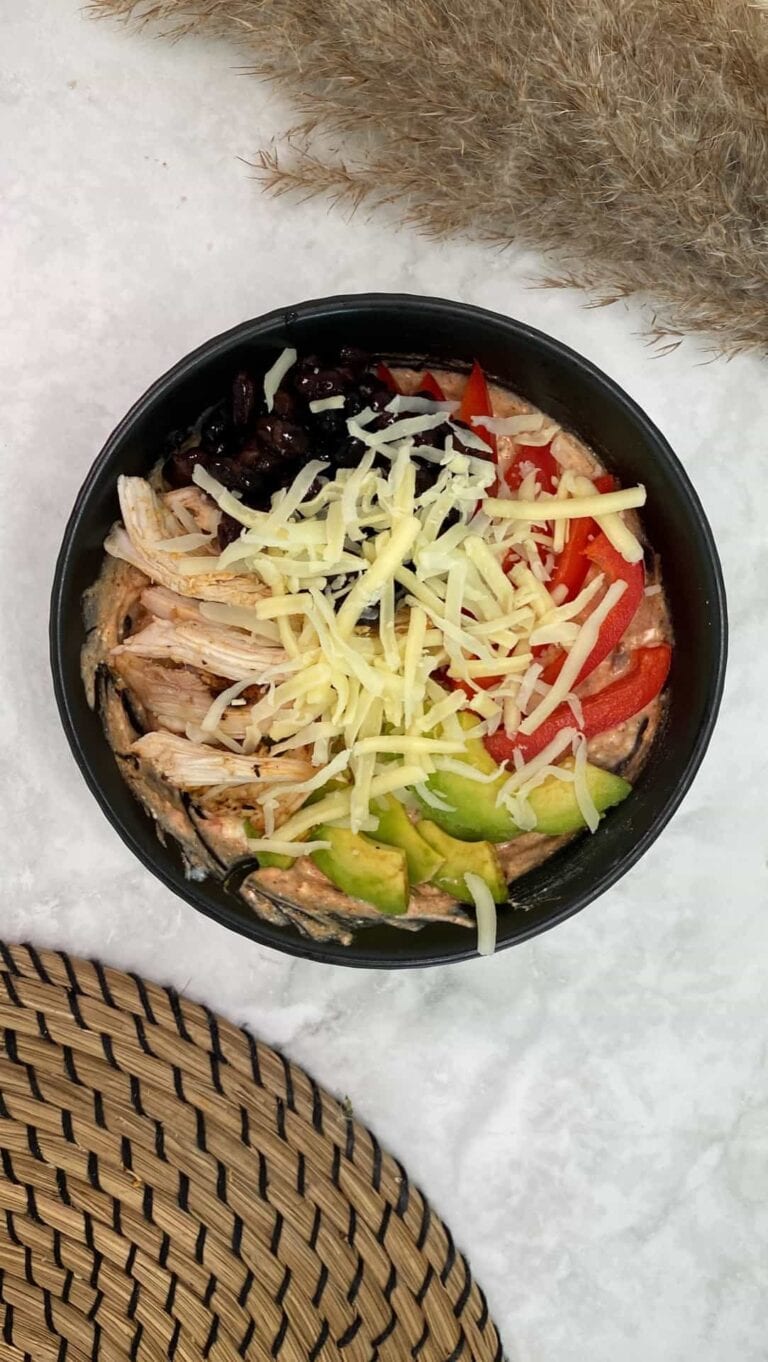 Cottage Cheese Enchilada Bowl
