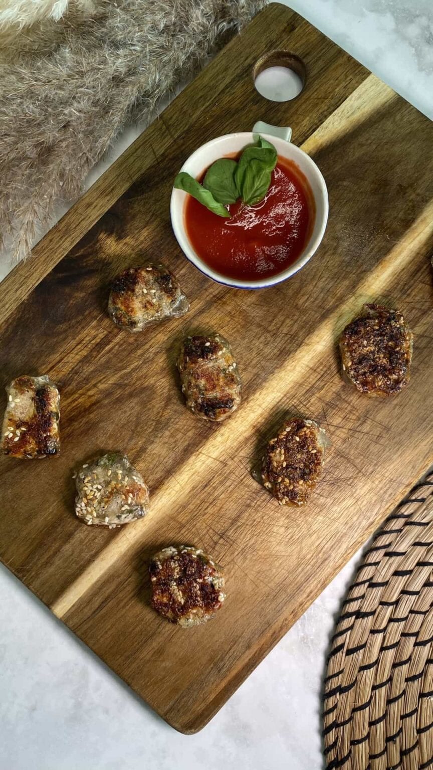 Italian Rice Paper Dumplings