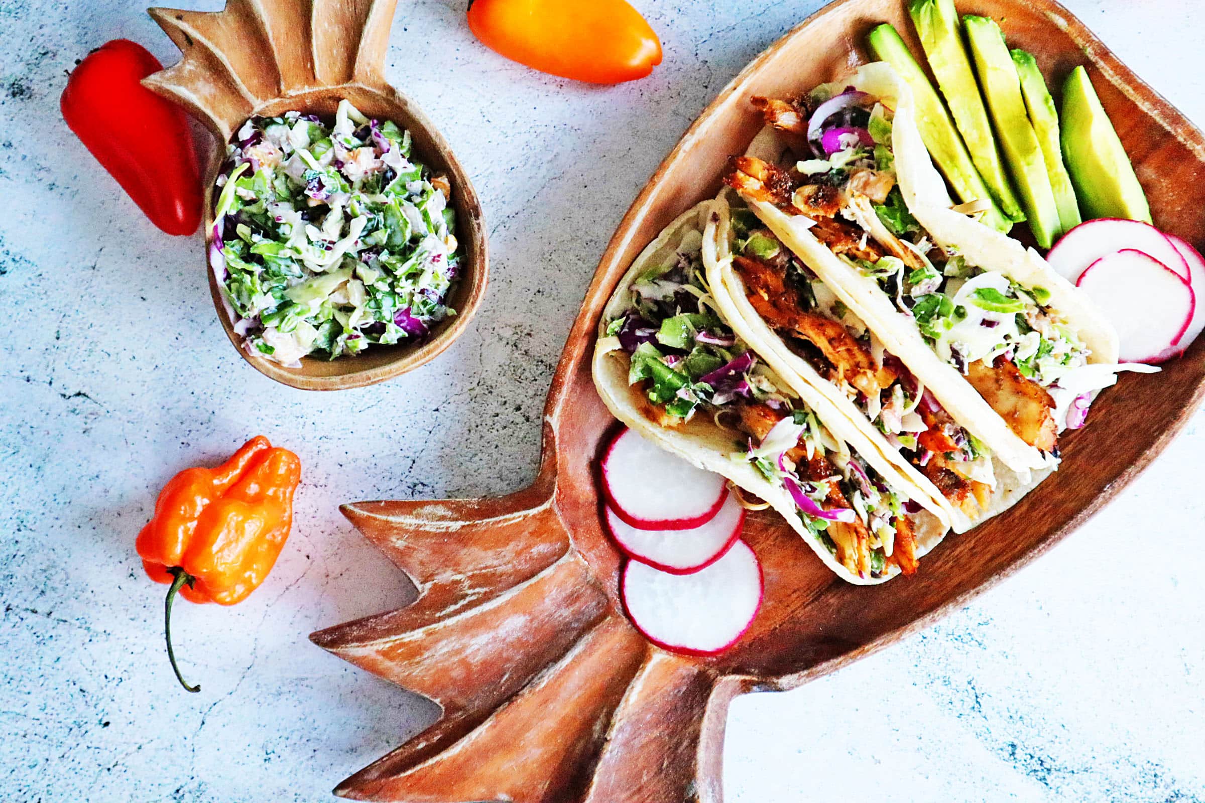 Jerk Chicken Tacos