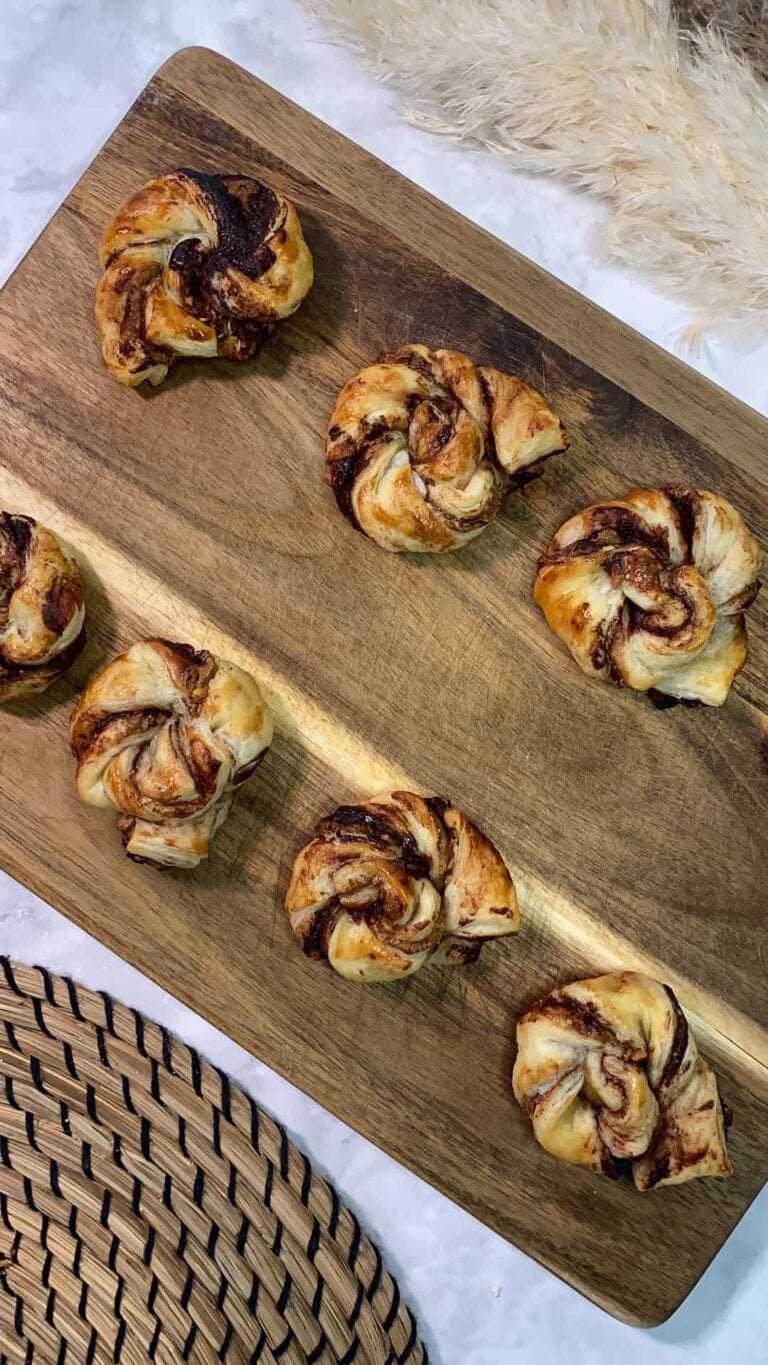 Chocolate Almond Butter Knots