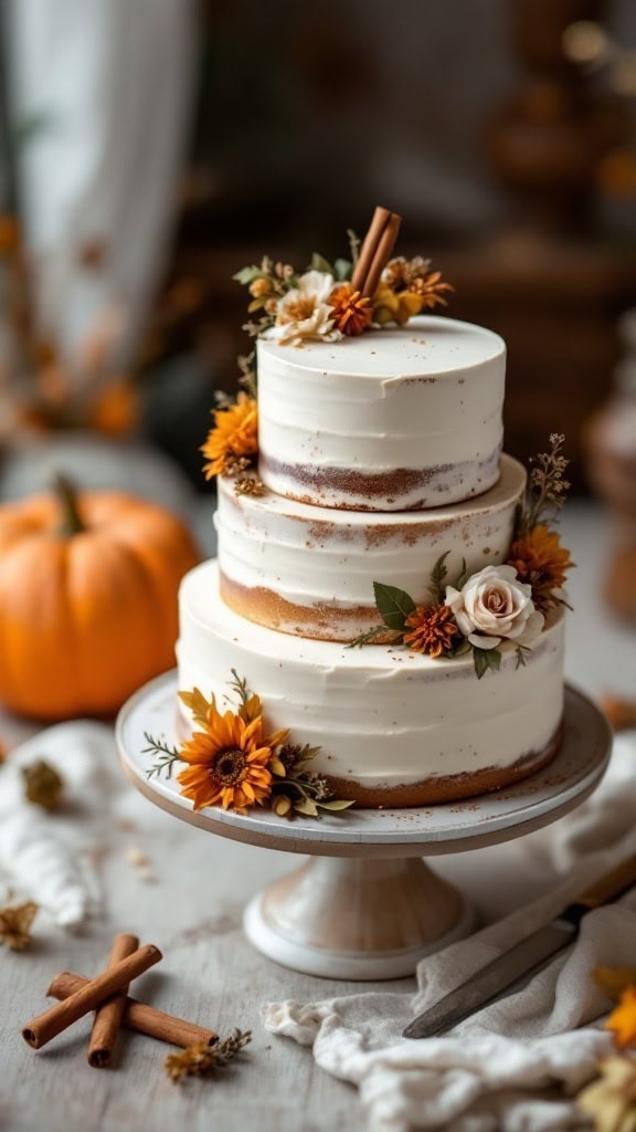 14 Stunning Fall Wedding Cake Ideas to Inspire Your Celebration
