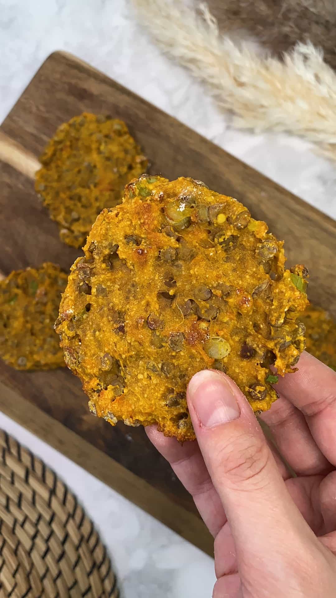 Lentil And Sweet Potato Fritters