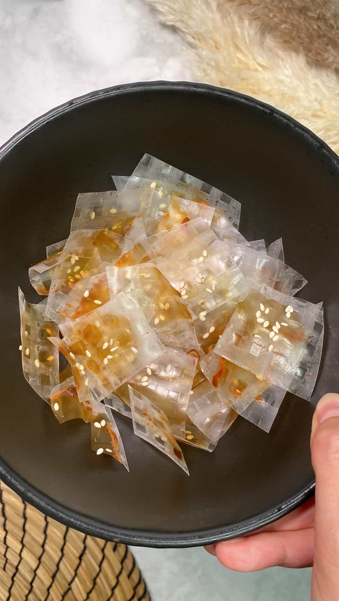 Rice Paper Chips