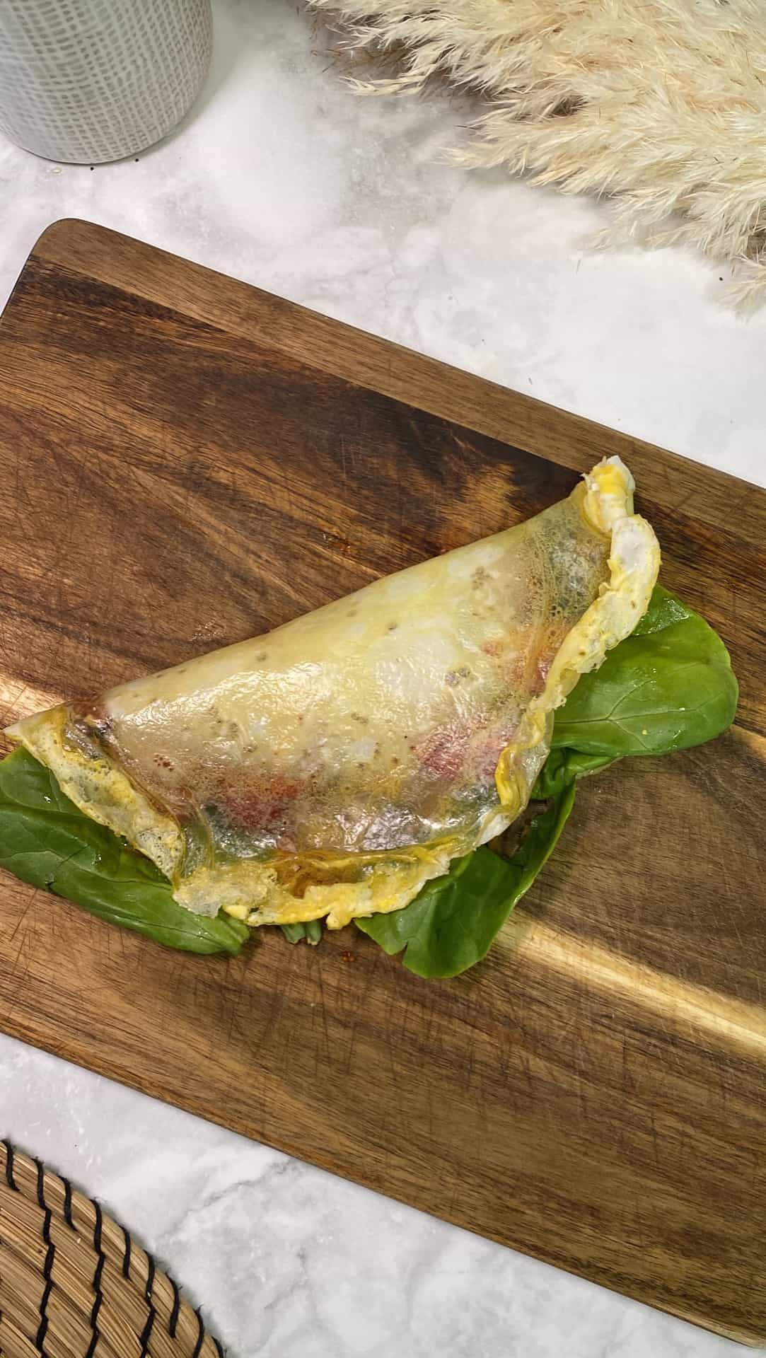 Rice Paper Egg Wrap