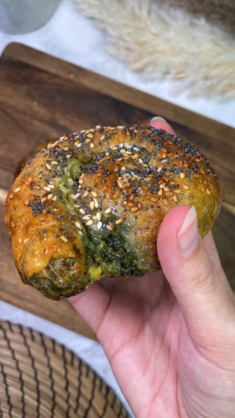 Rice Paper Spanakopita