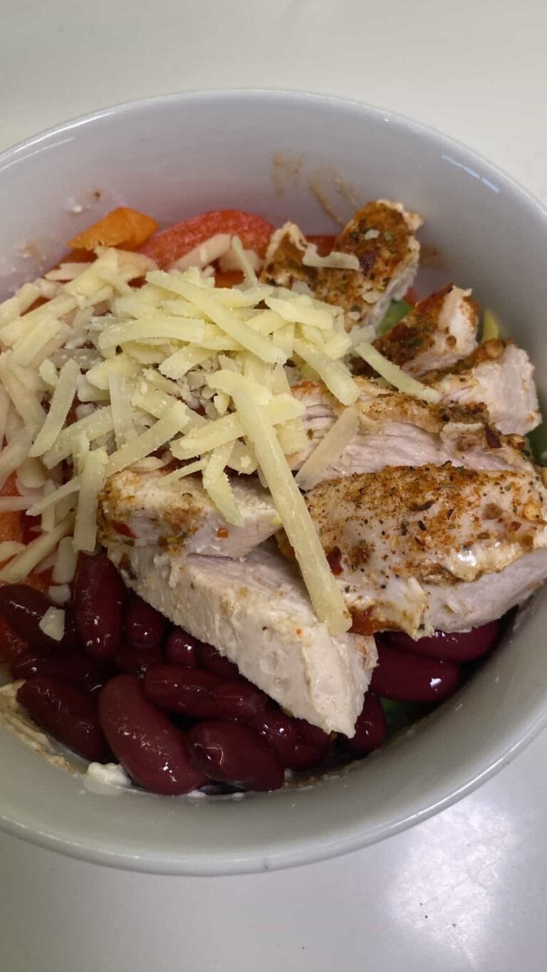 My Chicken And Cottage Cheese Taco Bowl Recipe