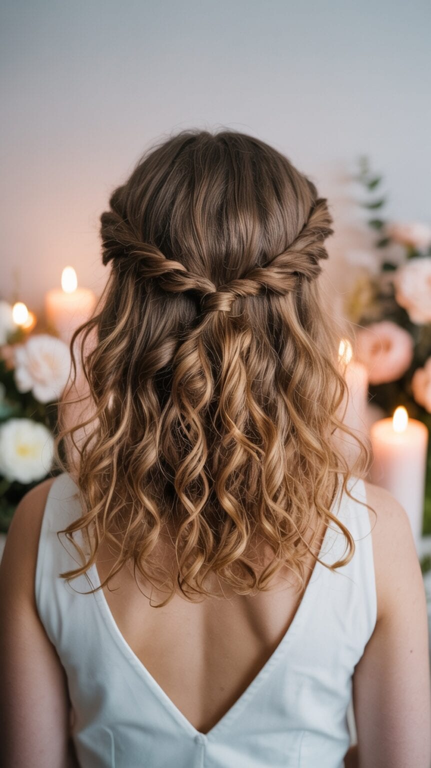 30 Stunning Wedding Hairstyles for Long Curly Hair