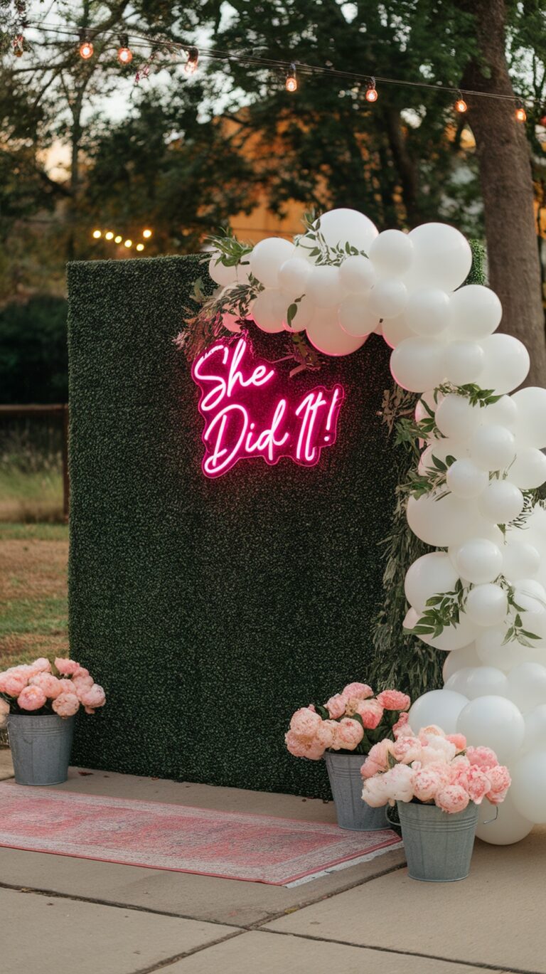 25 Creative Backyard Graduation Party Ideas for Girls