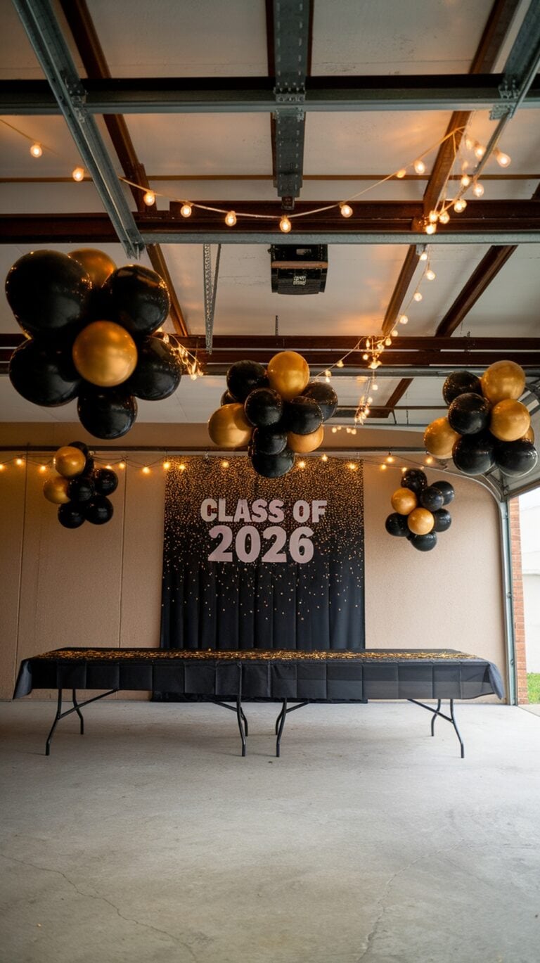 25 Creative Garage Graduation Party Ideas You’ll Love