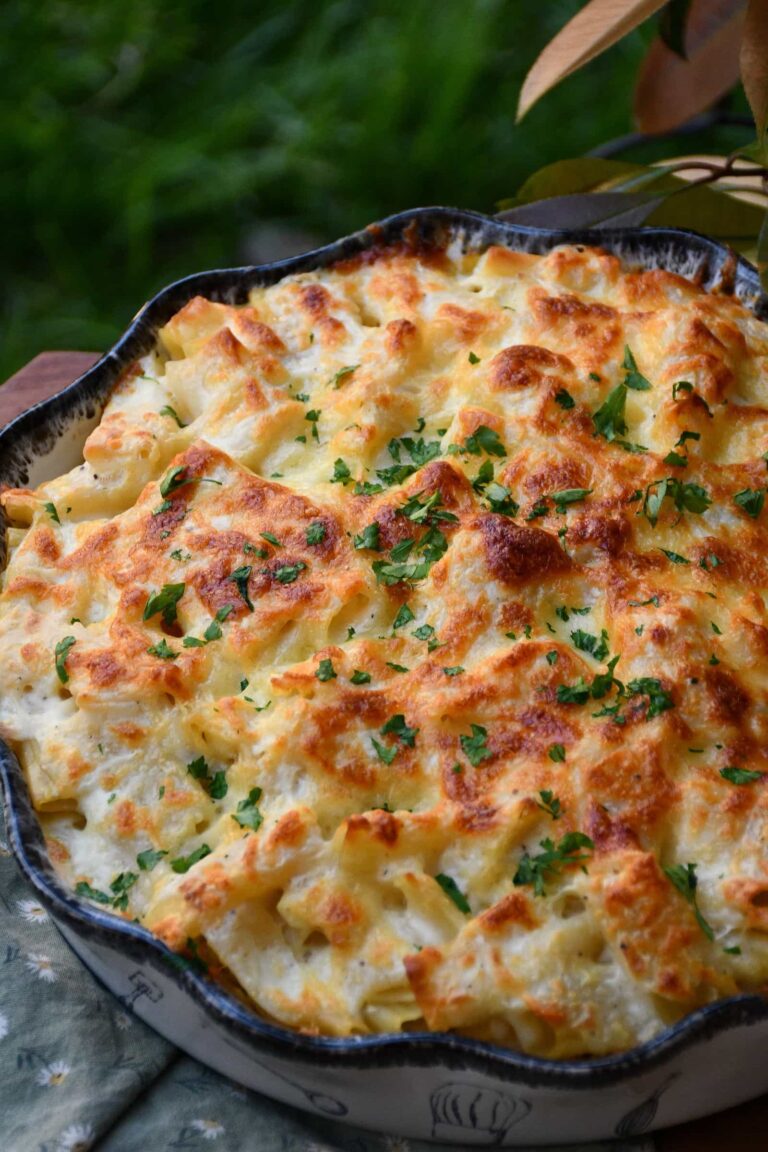 Chicken Alfredo Casserole